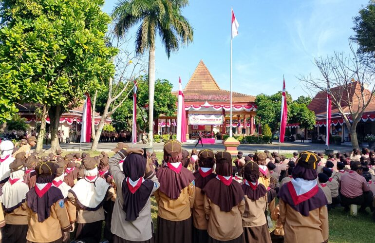 Upacara Peringatan Hari Pramuka 14 Agustus 2025